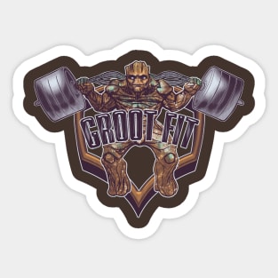 grow fit Sticker